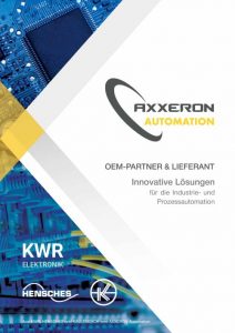 Imagebroschüre der AXXERON Automation GmbH